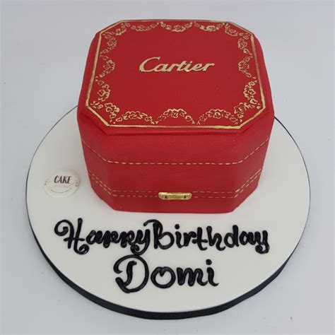 cartier box cake|8 Cartier cakes ideas .